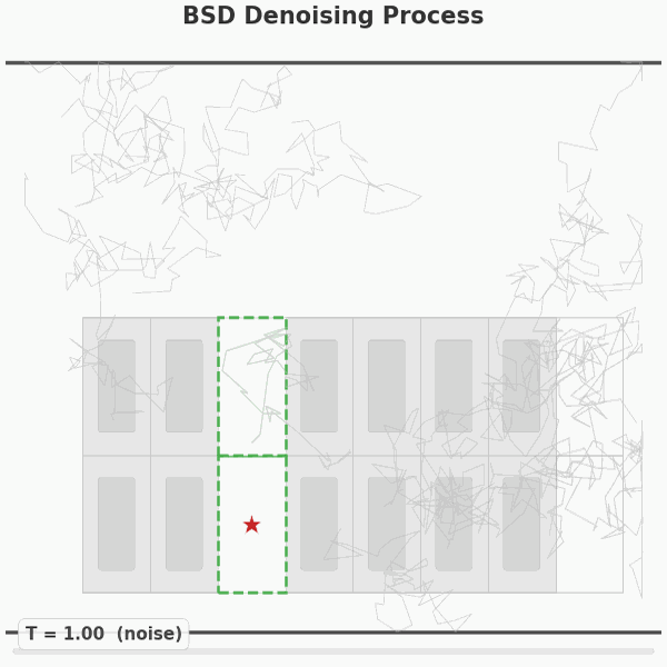 BSD denoising process animation